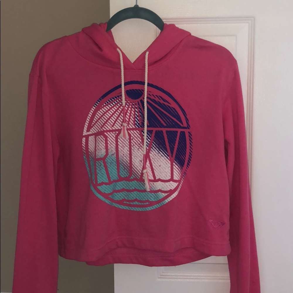 Pink Roxy Pullover Hoodie
